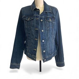 Old Navy Distressed Denim Jacket – Women’s Size Large